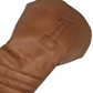 ParShark Vintage Faux Leather Driver Headcover – Brown