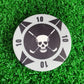 Golf Marker Poker Chip - Skull