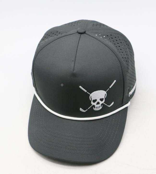 ParShark Skull'n Cross Clubs Snapback Golf Hat