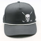 ParShark Skull'n Cross Clubs Snapback Golf Hat