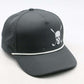 ParShark Skull'n Cross Clubs Snapback Golf Hat