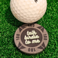 ParShark Golf Marker Poker Chip - Talk Birdie To me