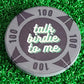 ParShark Golf Marker Poker Chip - Talk Birdie To me