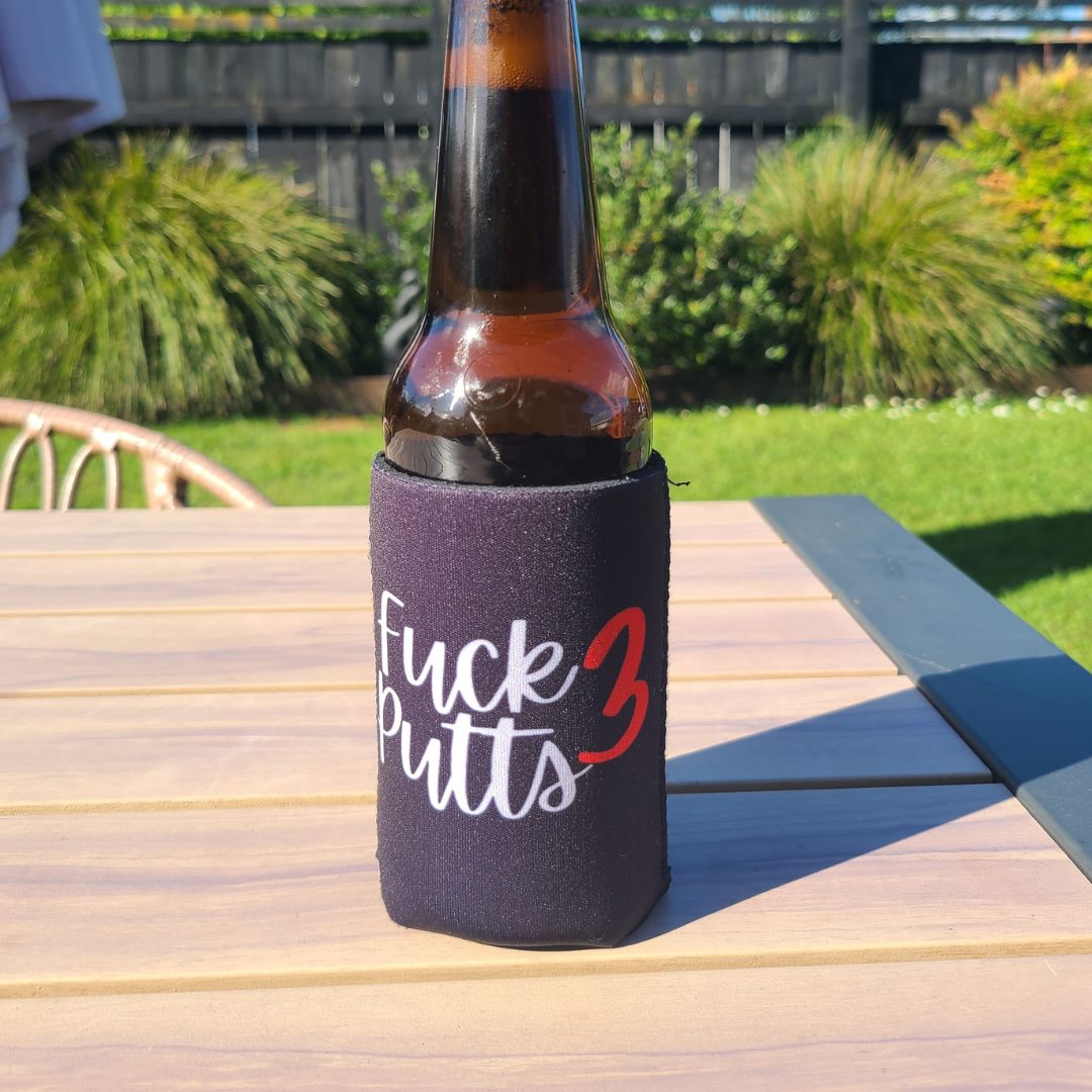 ParShark Beer Koozie Fuck 3 Putts