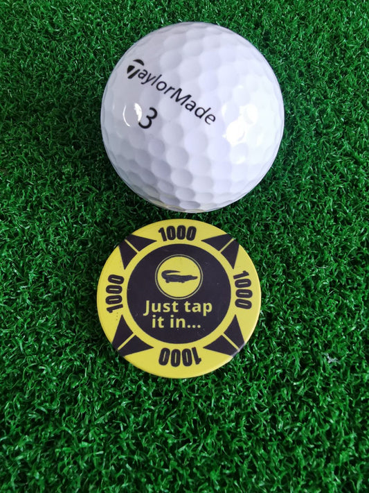 Golf Marker Poker Chip - Tap it in